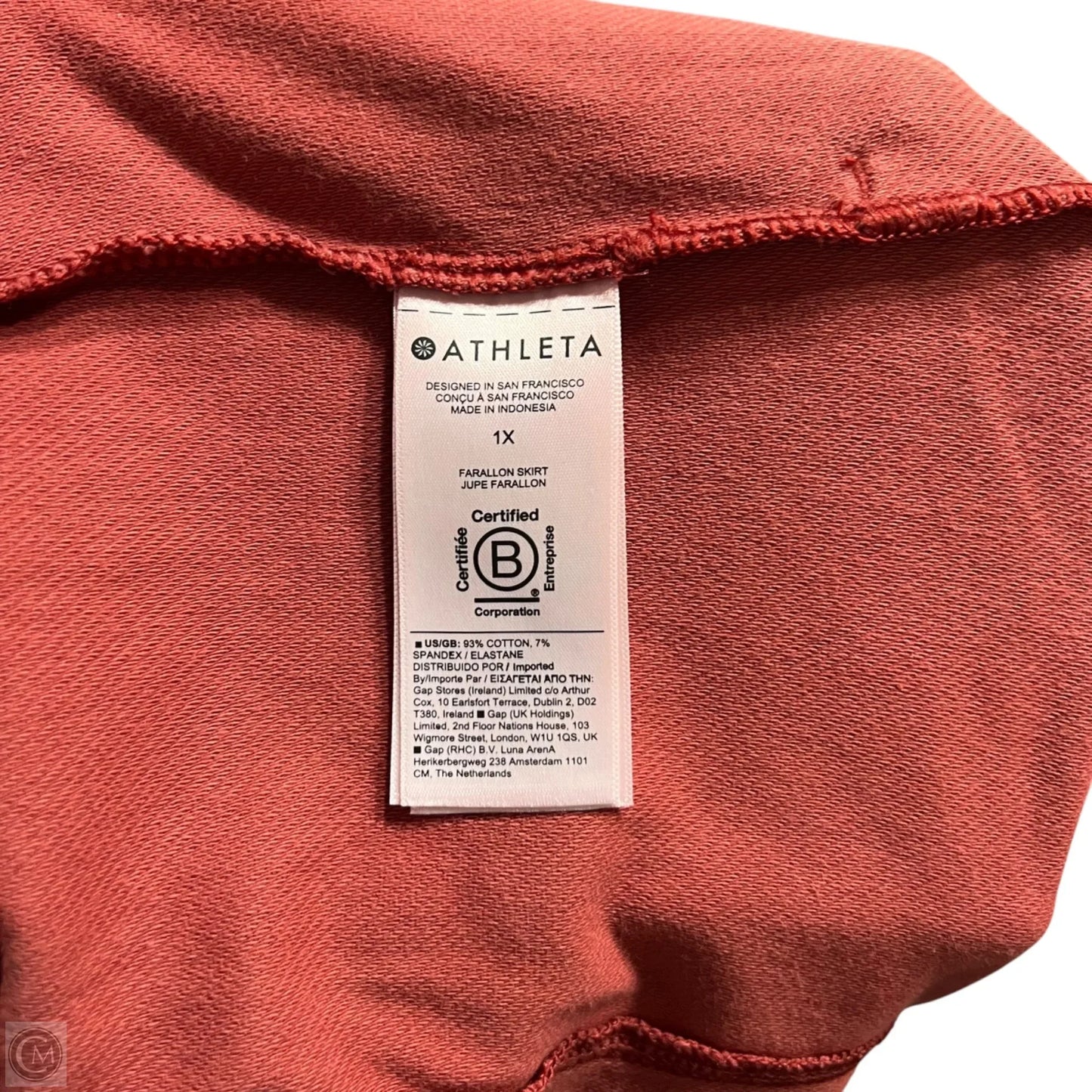 Skirt Mini & Short By Athleta In Orange, Size: 18