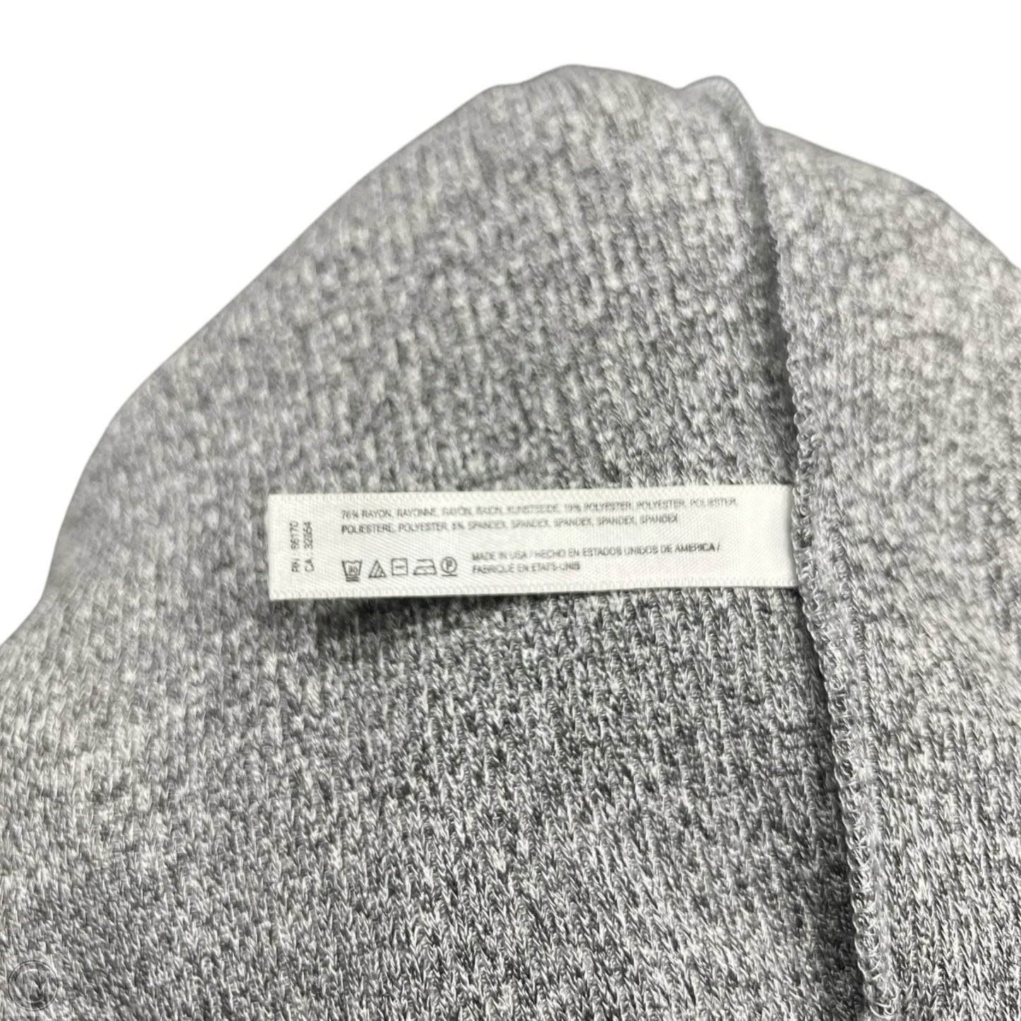 Dress Casual Midi By Anthropologie In Grey, Size: Xl