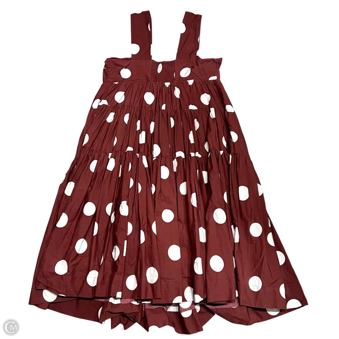 Dress Casual Midi By Anthropologie In Polkadot Pattern, Size: 1x