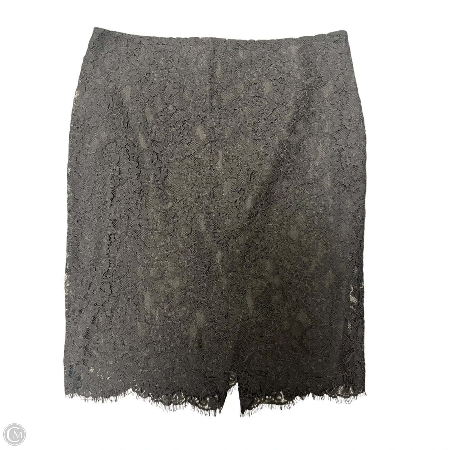 Skirt Midi By Lauren By Ralph Lauren In Black, Size: 16