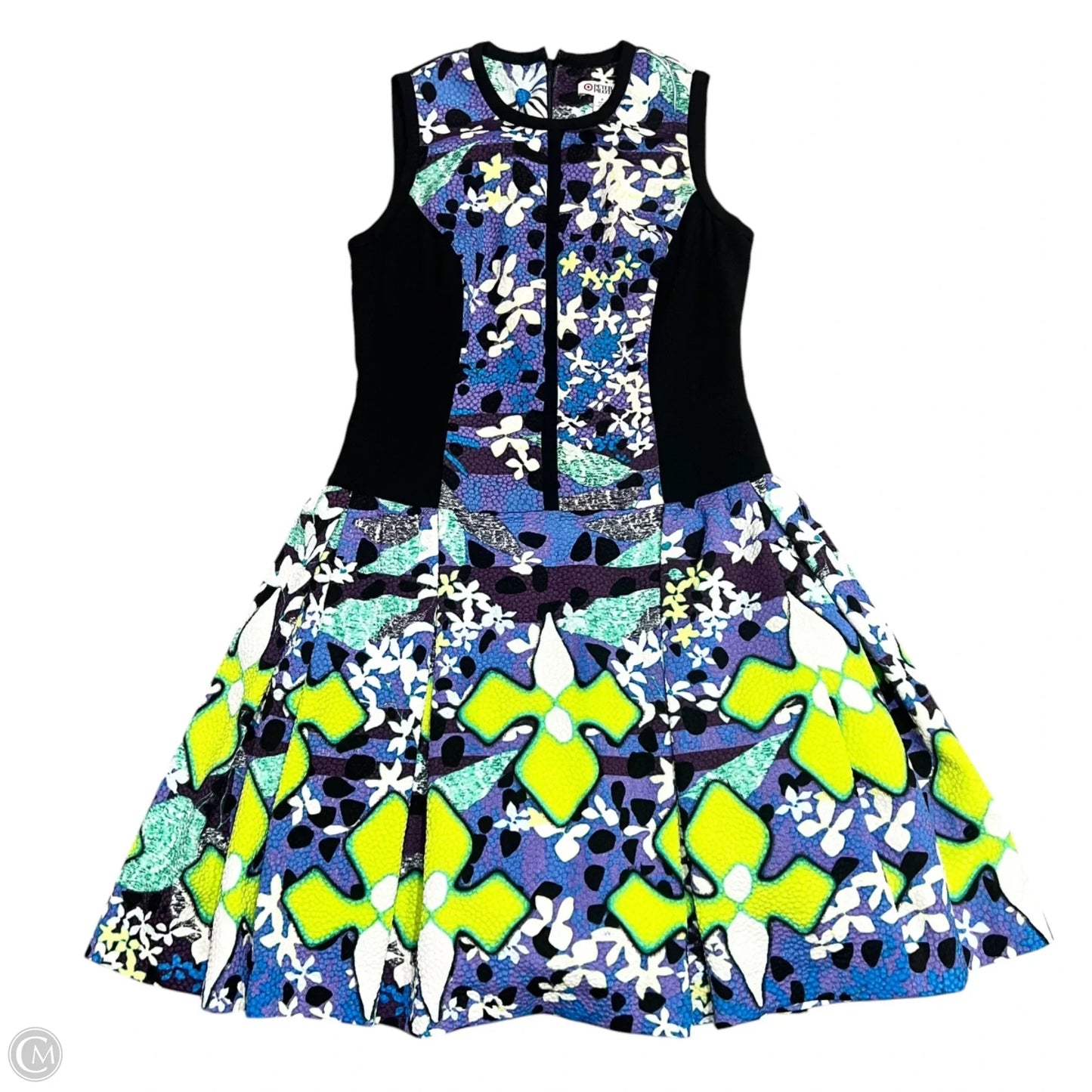 Dress Party Short By Targetx Peter Pilotto In Black & Green, Size: M