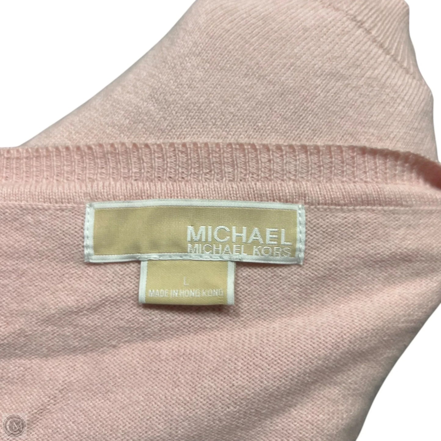 Cardigan By Michael By Michael Kors In Peach, Size: L