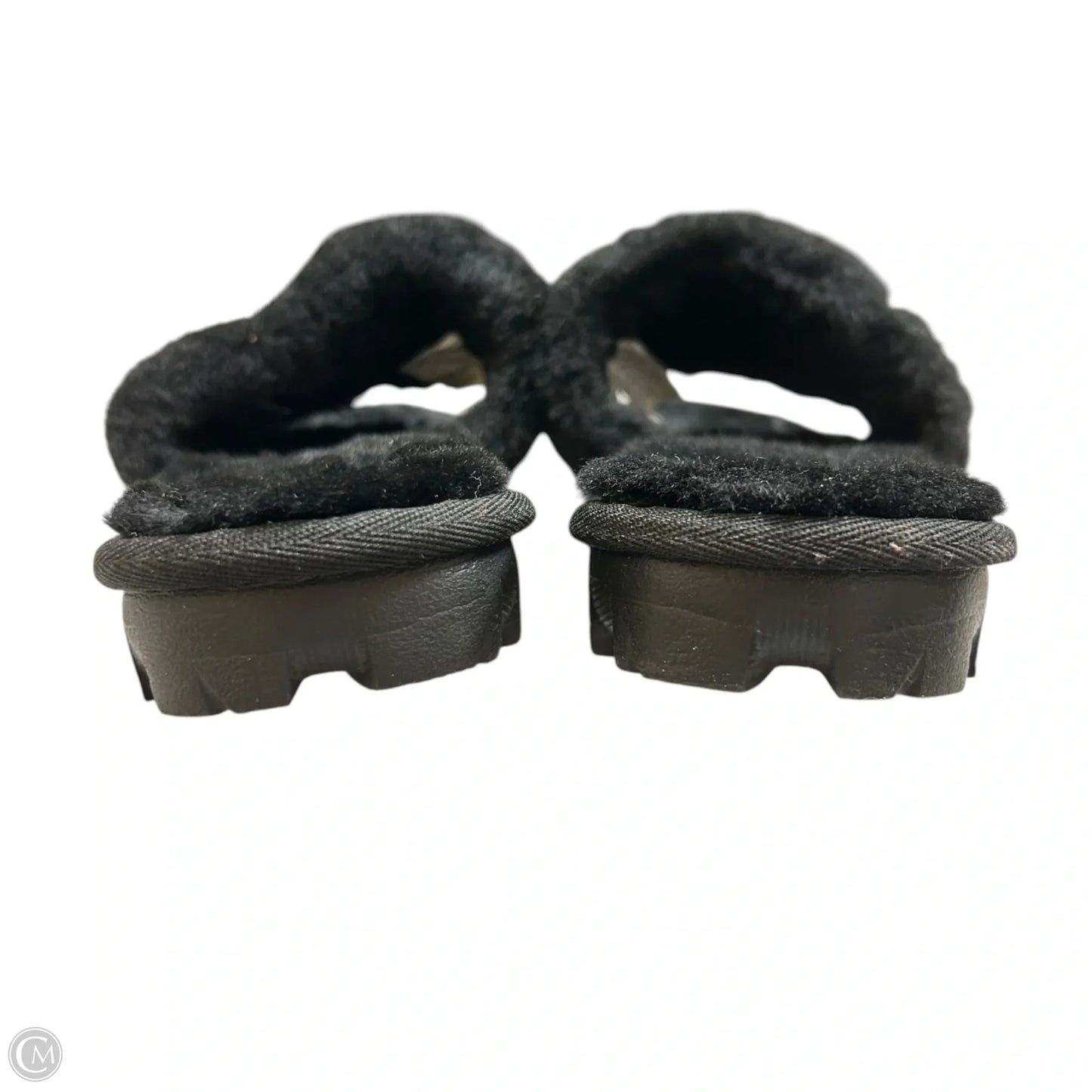 Sandals Designer By Ugg In Black, Size: 9