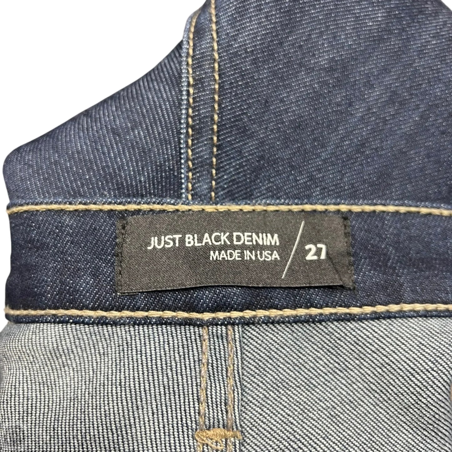 Jeans Wide Leg By Just Black In Blue Denim, Size: 4