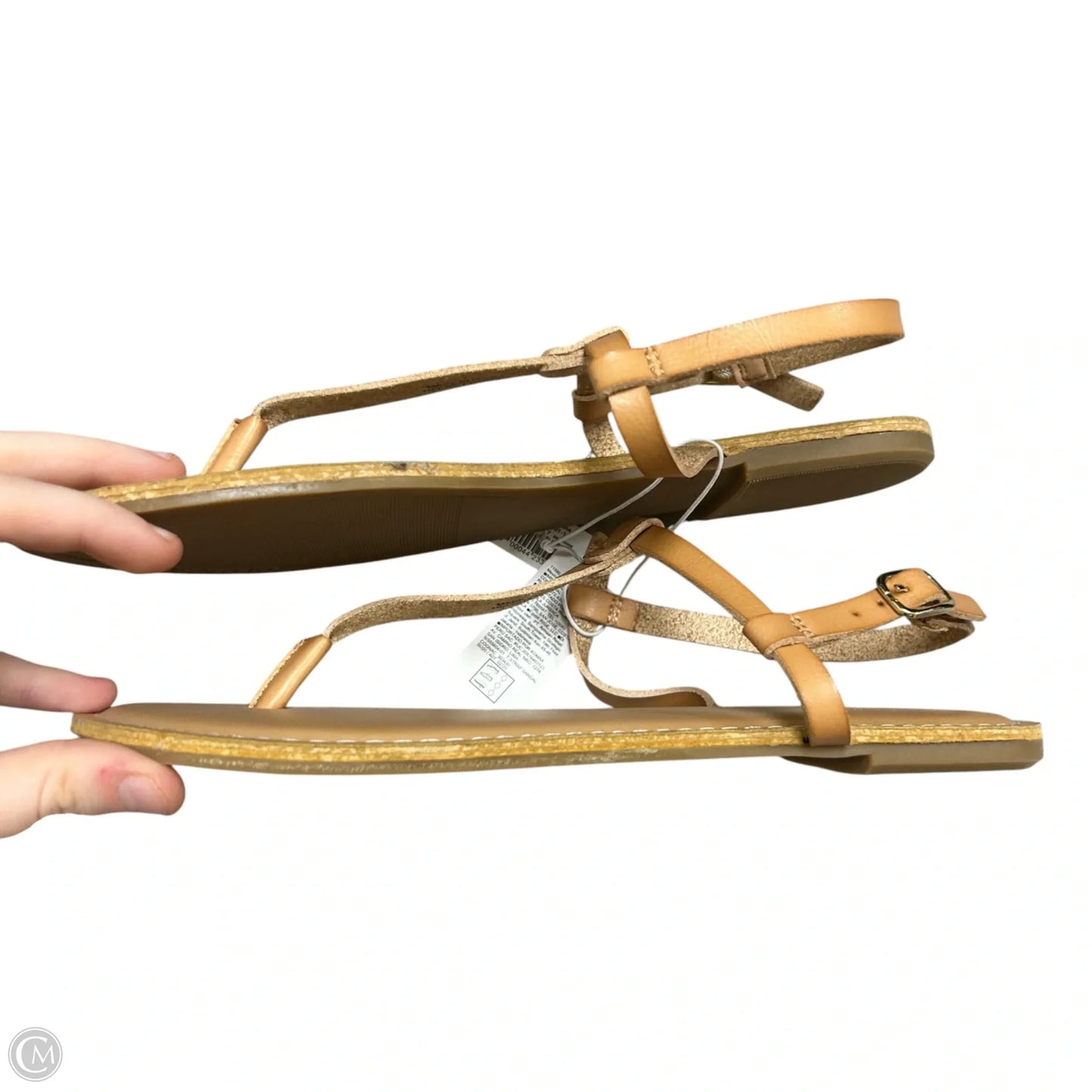 Sandals Flats By Old Navy In Tan, Size: 8