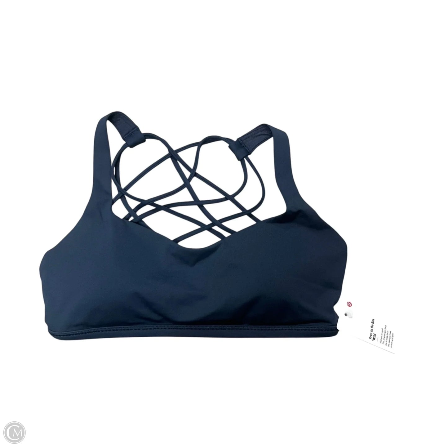 Athletic Bra By Lululemon In Navy, Size: S