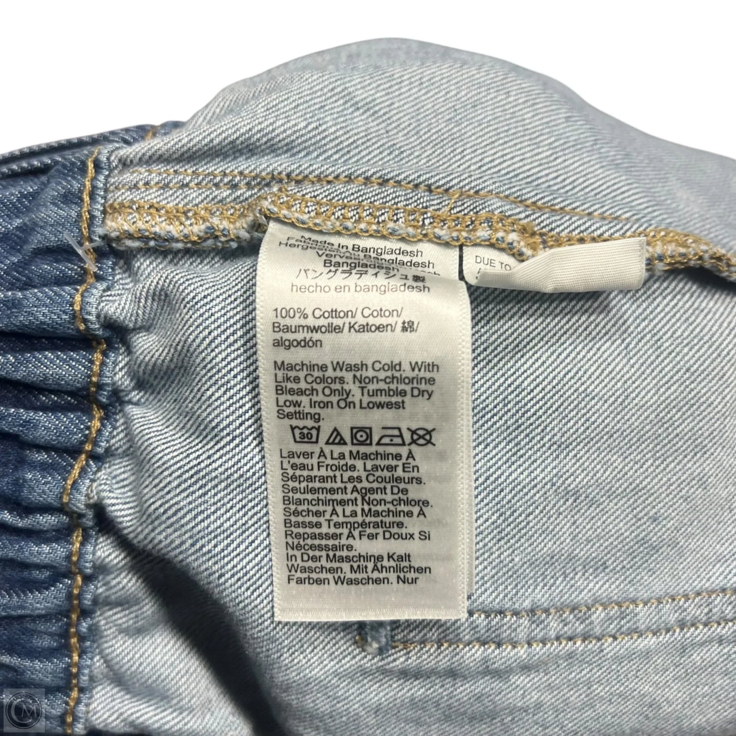 Jeans Cropped By J. Crew In Blue Denim, Size: 4p