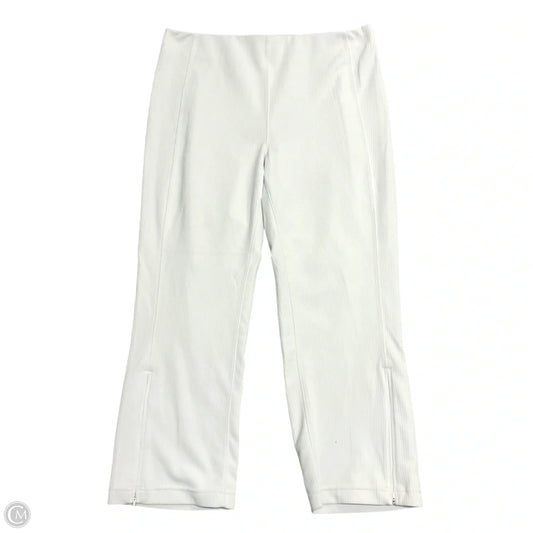 Athletic Capris By Lululemon In Taupe, Size: 14