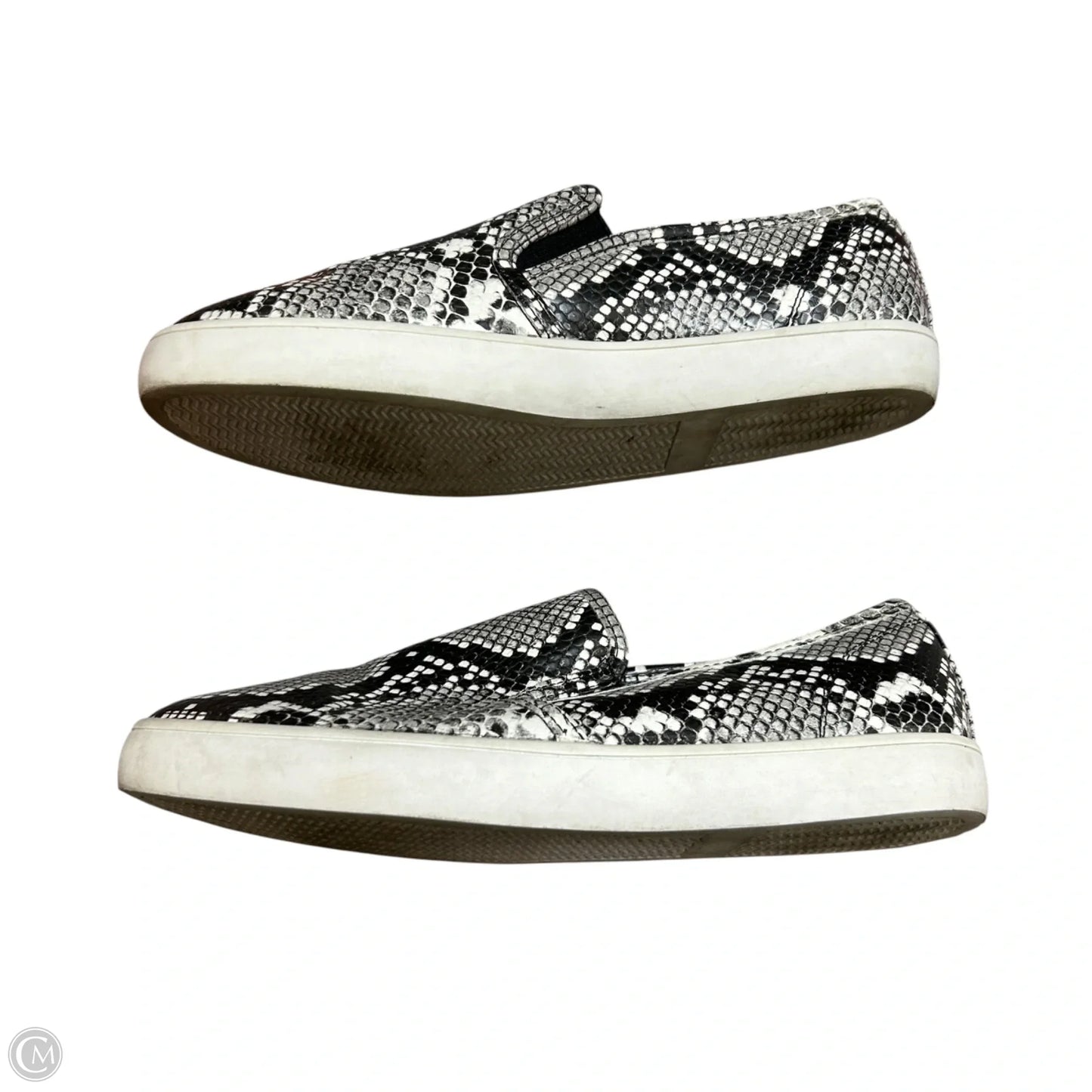 Shoes Flats By Mix No 6 In Snakeskin Print, Size: 6