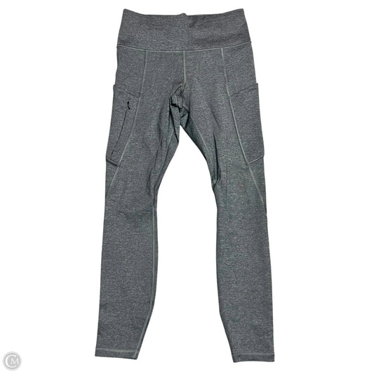 Athletic Leggings By Athleta In Grey, Size: 0