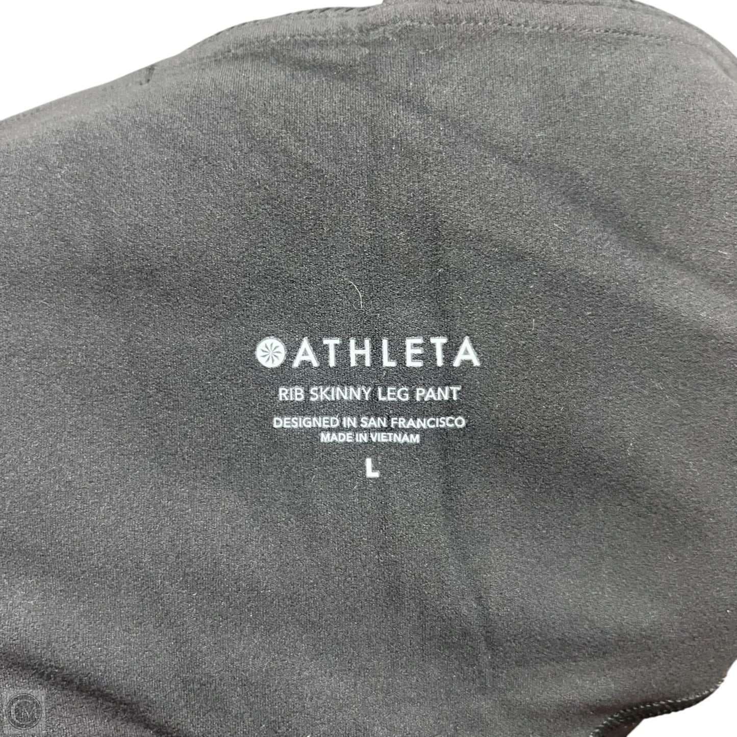 Athletic Leggings By Athleta In Black, Size: L