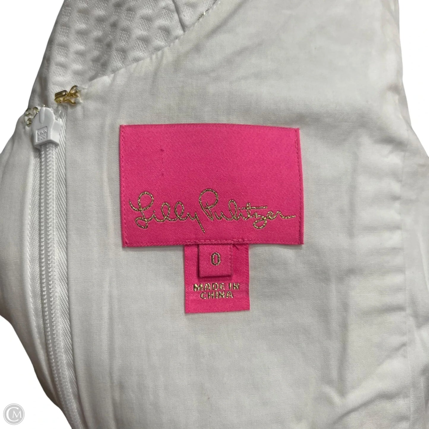 Dress Designer By Lilly Pulitzer In White, Size: Xs