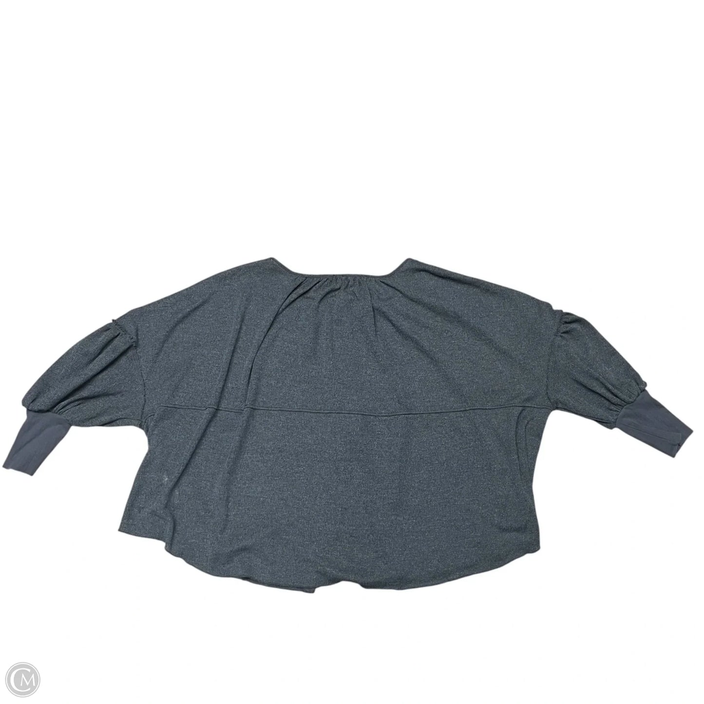 Top 3/4 Sleeve By Free People In Green, Size: S