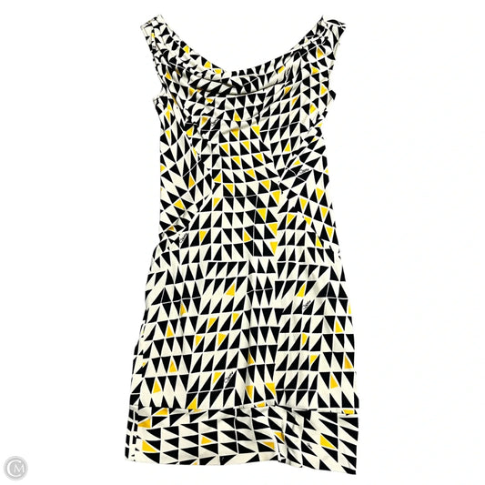 Dress Designer By Diane Von Furstenberg In Black & Cream, Size: S