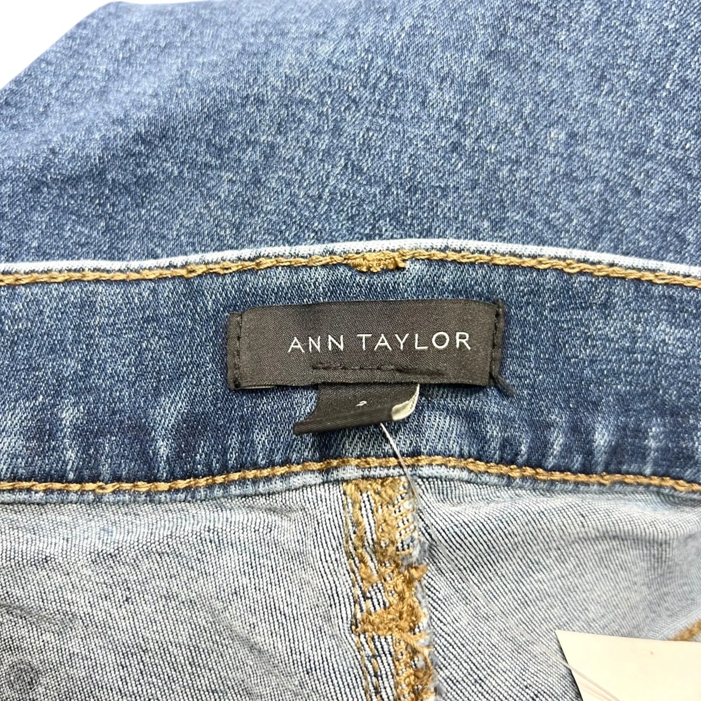 Jeans Boot Cut By Ann Taylor In Blue Denim, Size: 2
