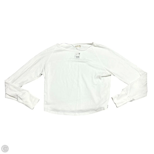 Top Long Sleeve By We The Free In Cream, Size: M