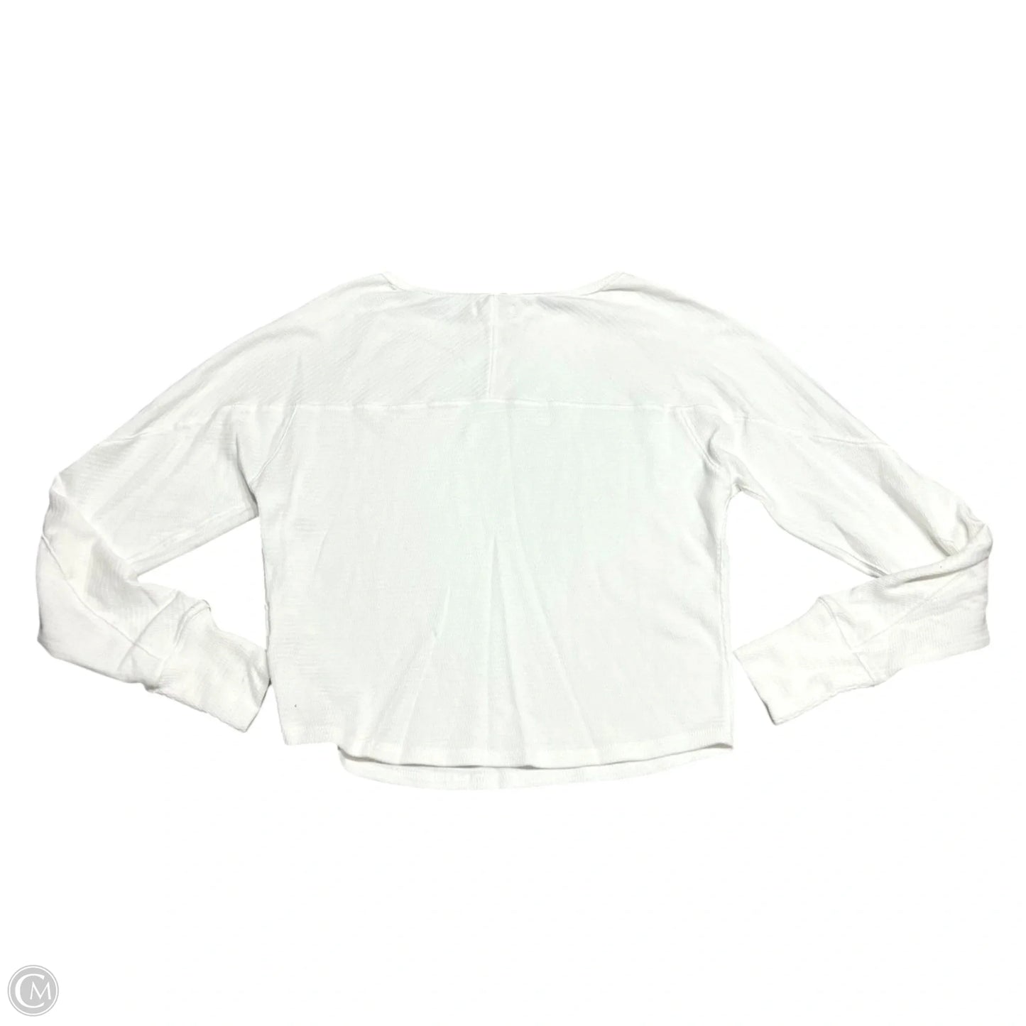 Top Long Sleeve By We The Free In Cream, Size: M