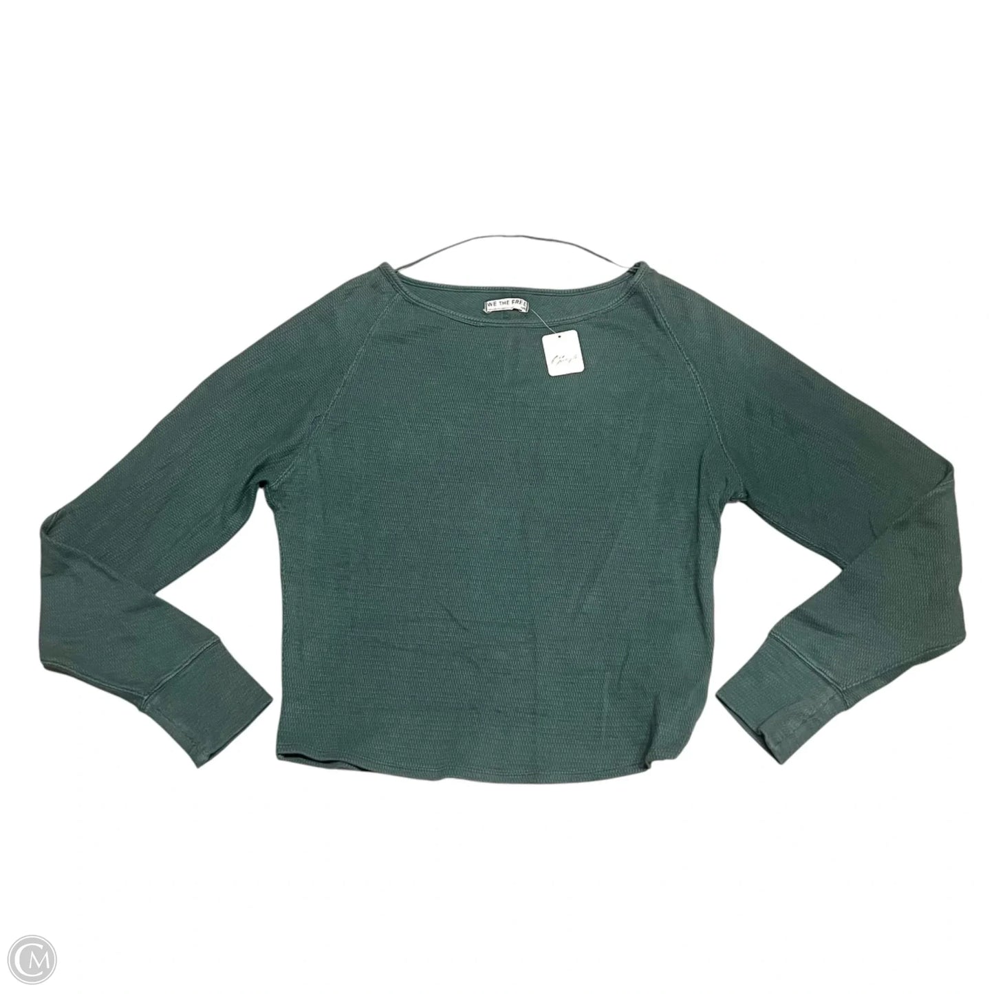 Top Long Sleeve By We The Free In Green, Size: M