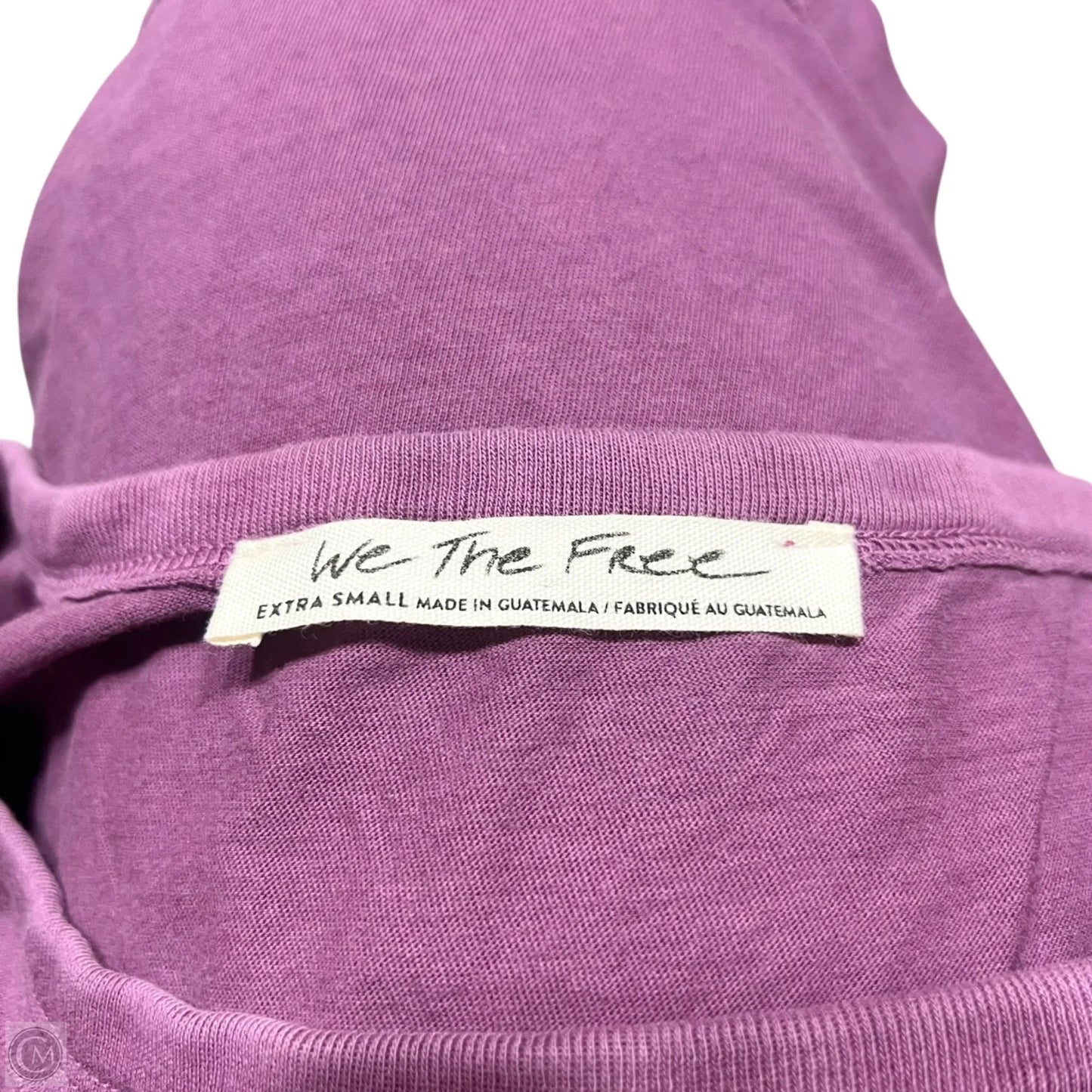Top Short Sleeve By We The Free In Purple, Size: Xs