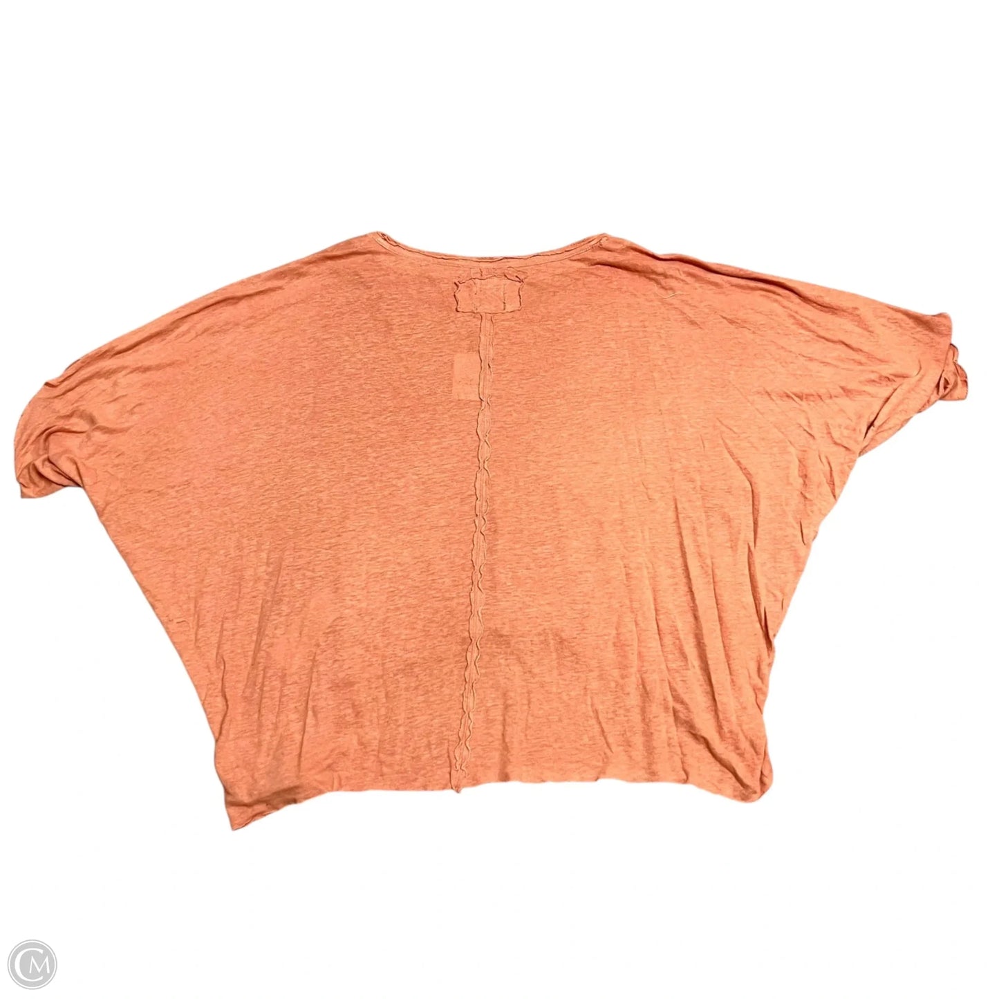 Top Short Sleeve By We The Free In Orange, Size: Xs