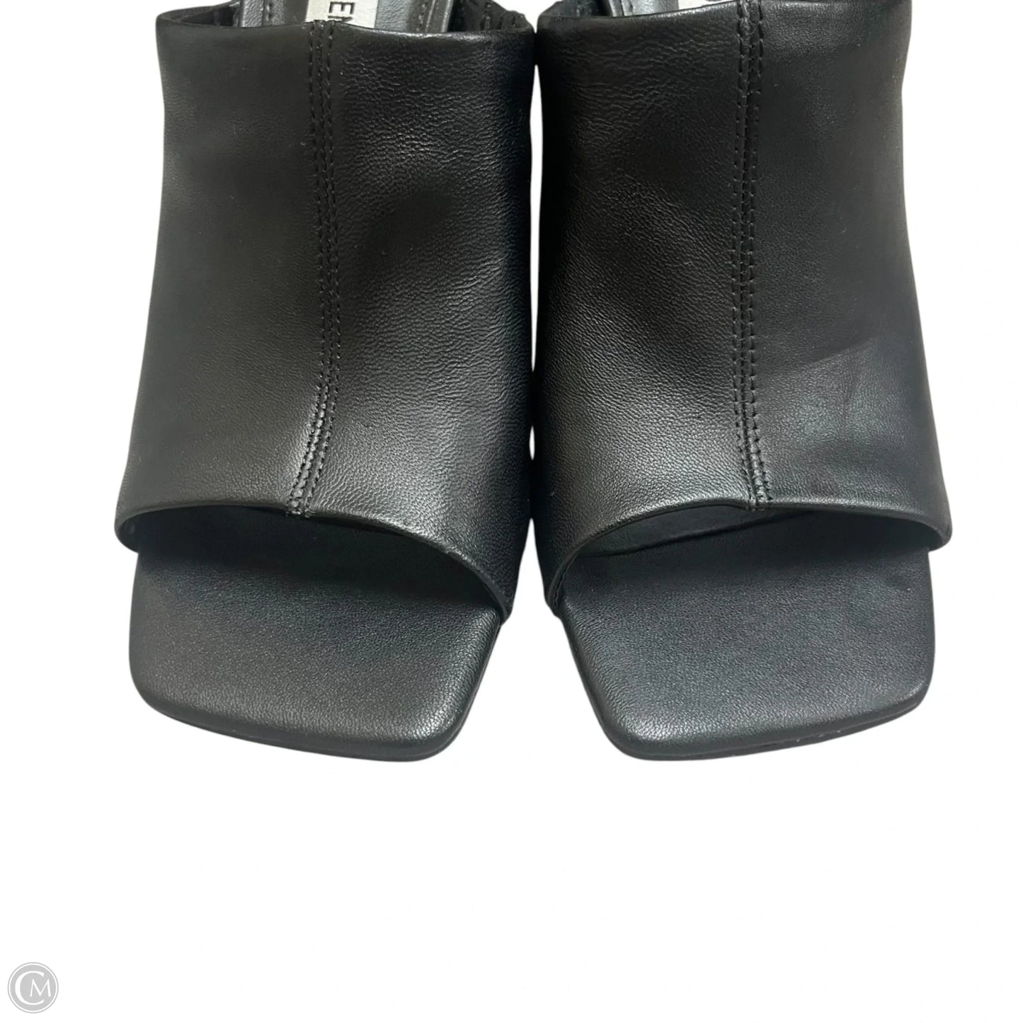Sandals Heels Block By Steve Madden In Black, Size: 8