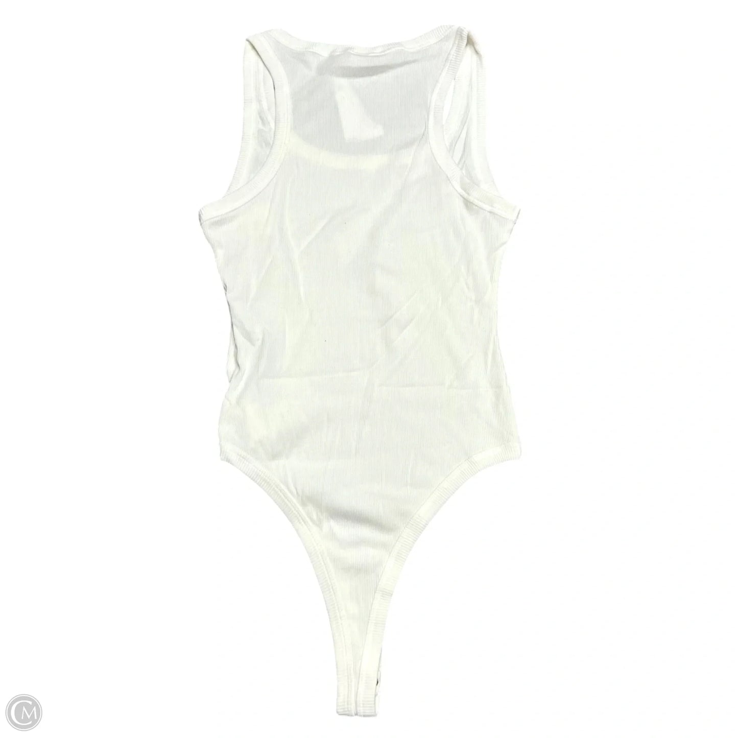 Bodysuit By H&m In Cream, Size: M