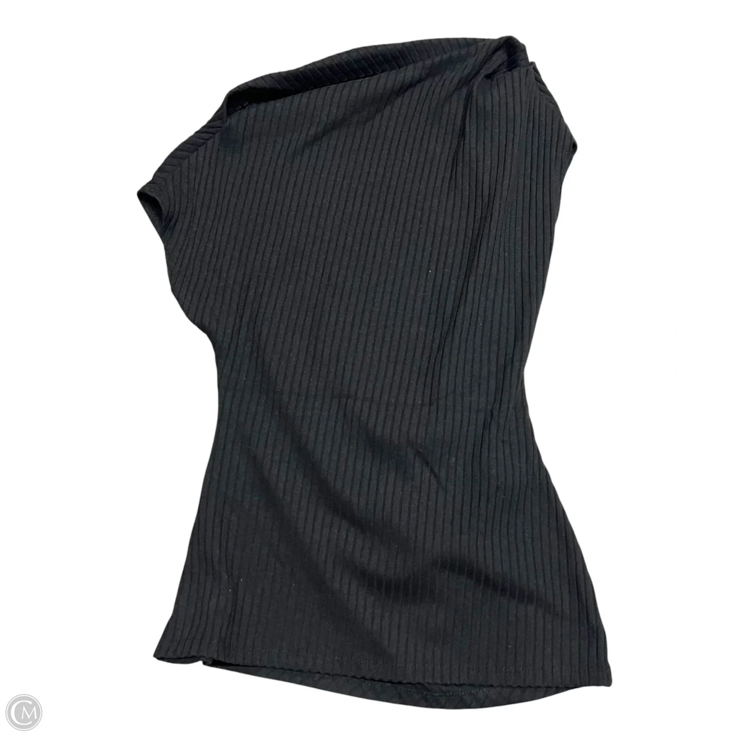 Top Sleeveless By Zara In Black, Size: L