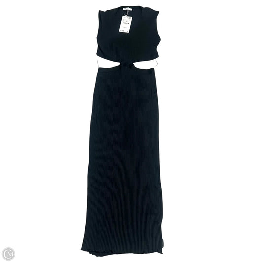 Dress Casual Maxi By Zara In Black, Size: L
