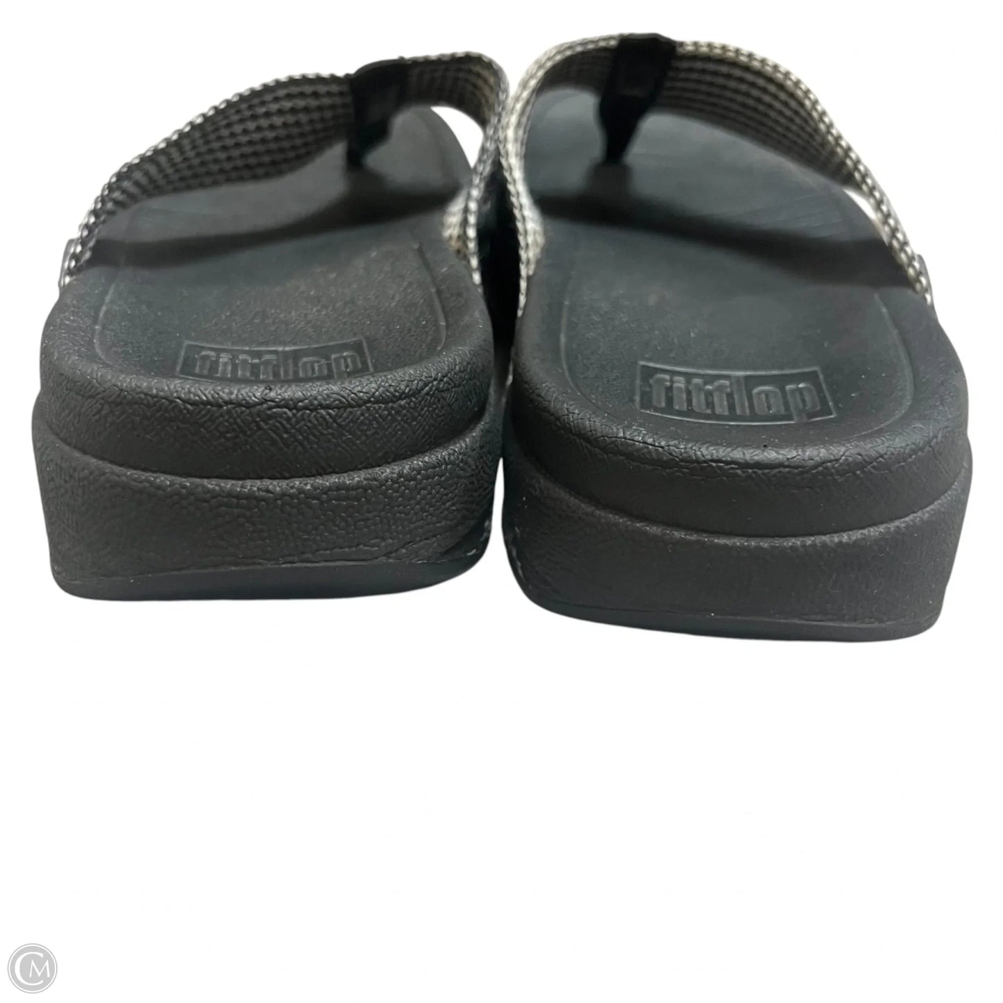 Sandals Flats By Fitflop In Black, Size: 7