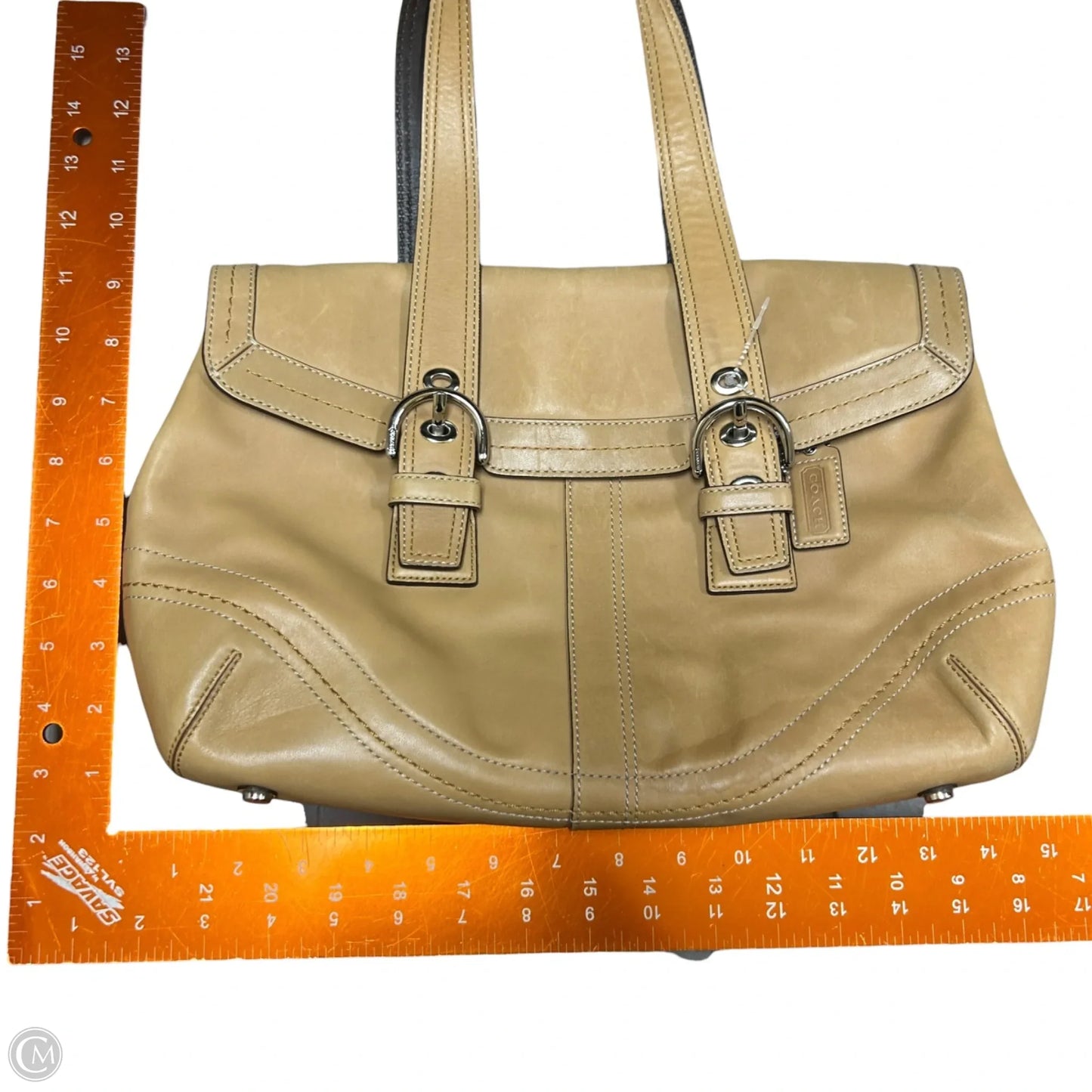 Handbag Designer By Coach, Size: Medium