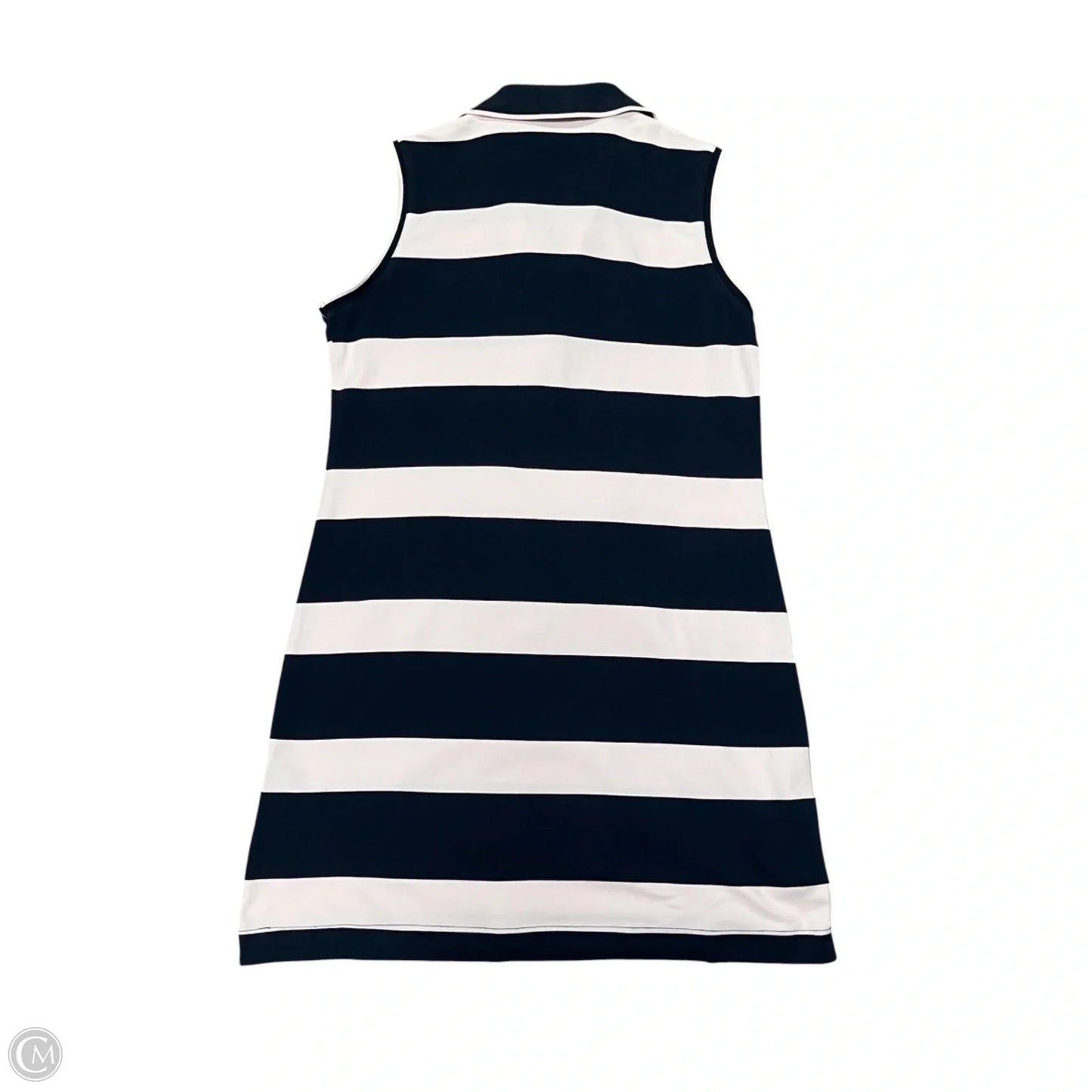 Dress Casual Short By Brooks Brothers In Blue & Pink, Size: M