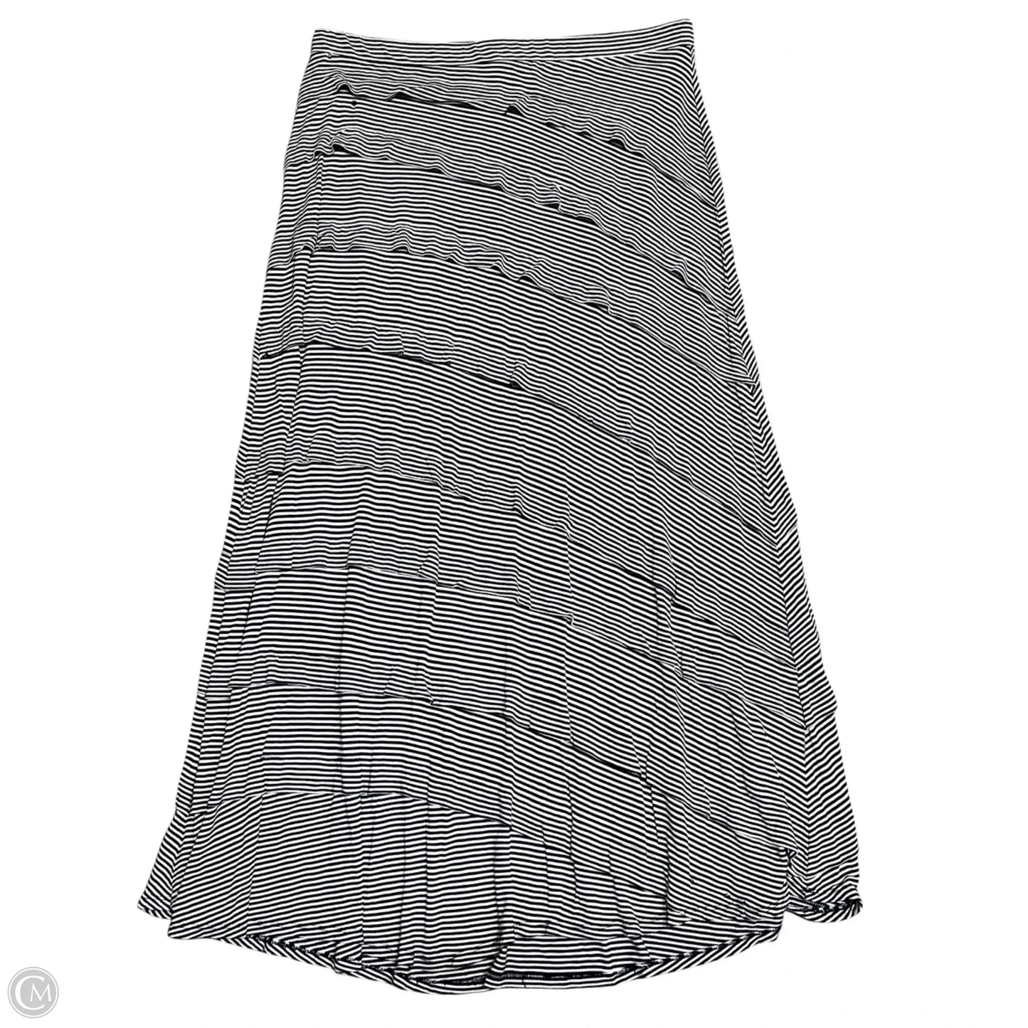 Skirt Maxi By Inc In Black & White, Size: 20