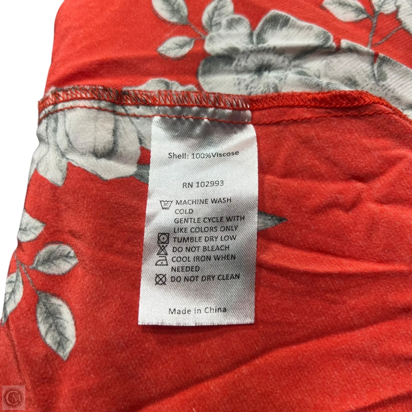 Dress Casual Maxi By Marissa Web In Orange & White, Size: M