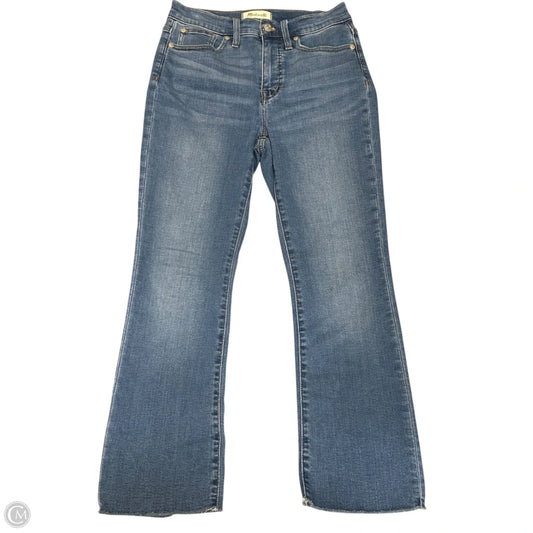 Jeans Boot Cut By Madewell In Blue Denim, Size: 2
