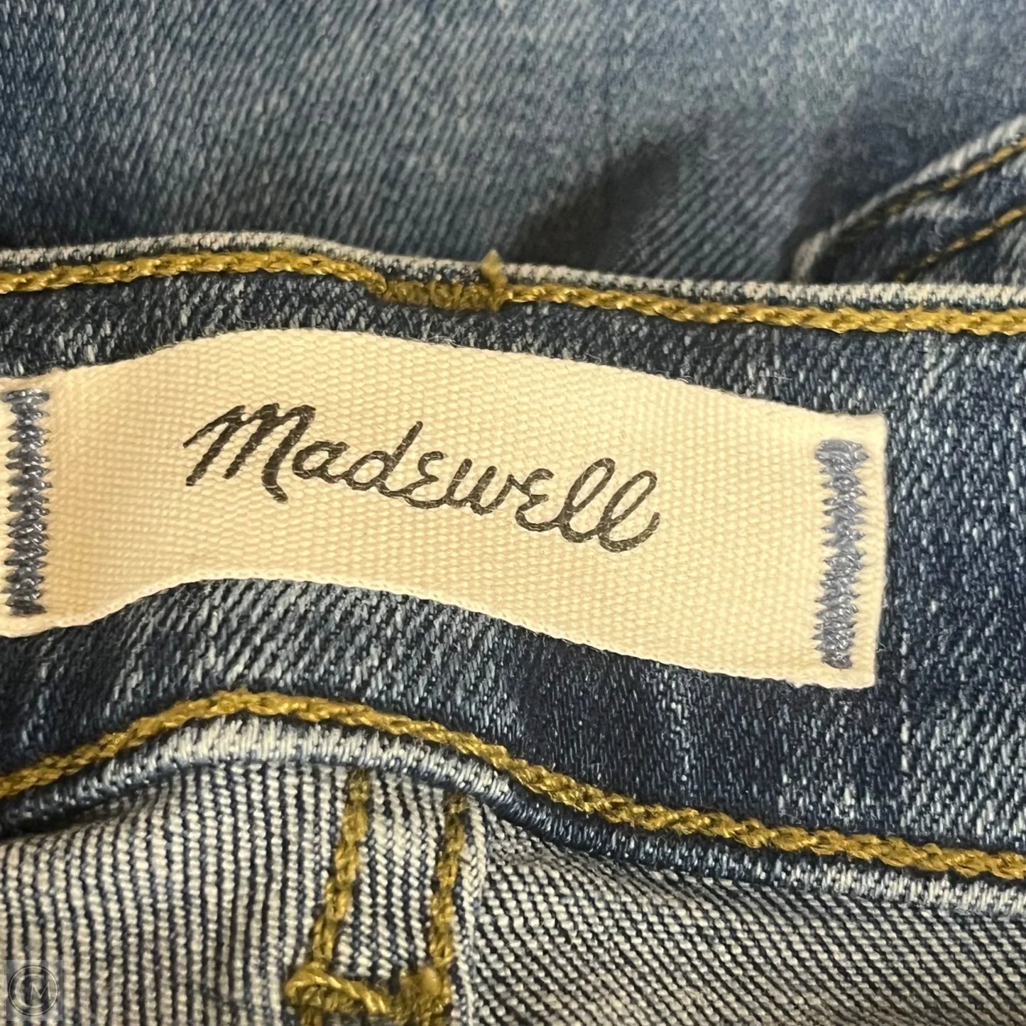 Jeans Wide Leg By Madewell In Blue Denim, Size: 2