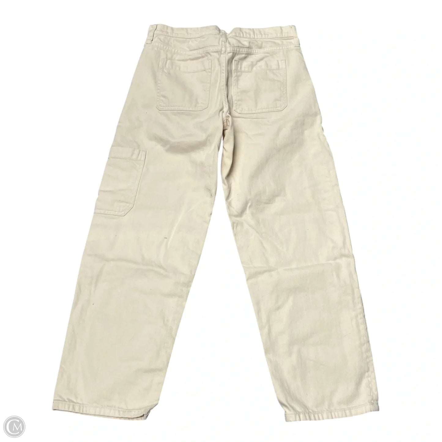 Jeans Wide Leg By Banana Republic In Tan Denim, Size: 6