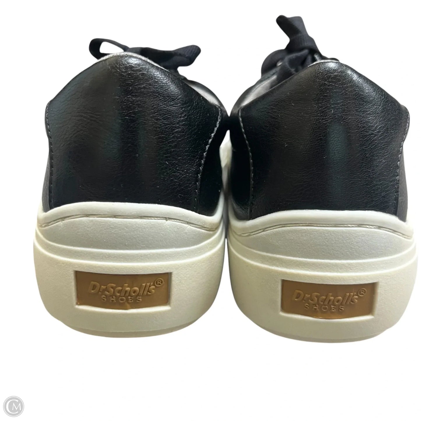 Shoes Sneakers By Dr Scholls In Black & Cream, Size: 6