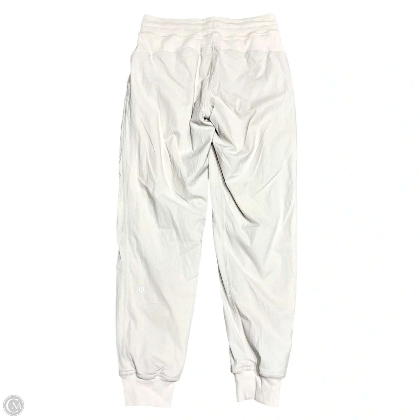 Athletic Pants By Lululemon In Cream, Size: 4