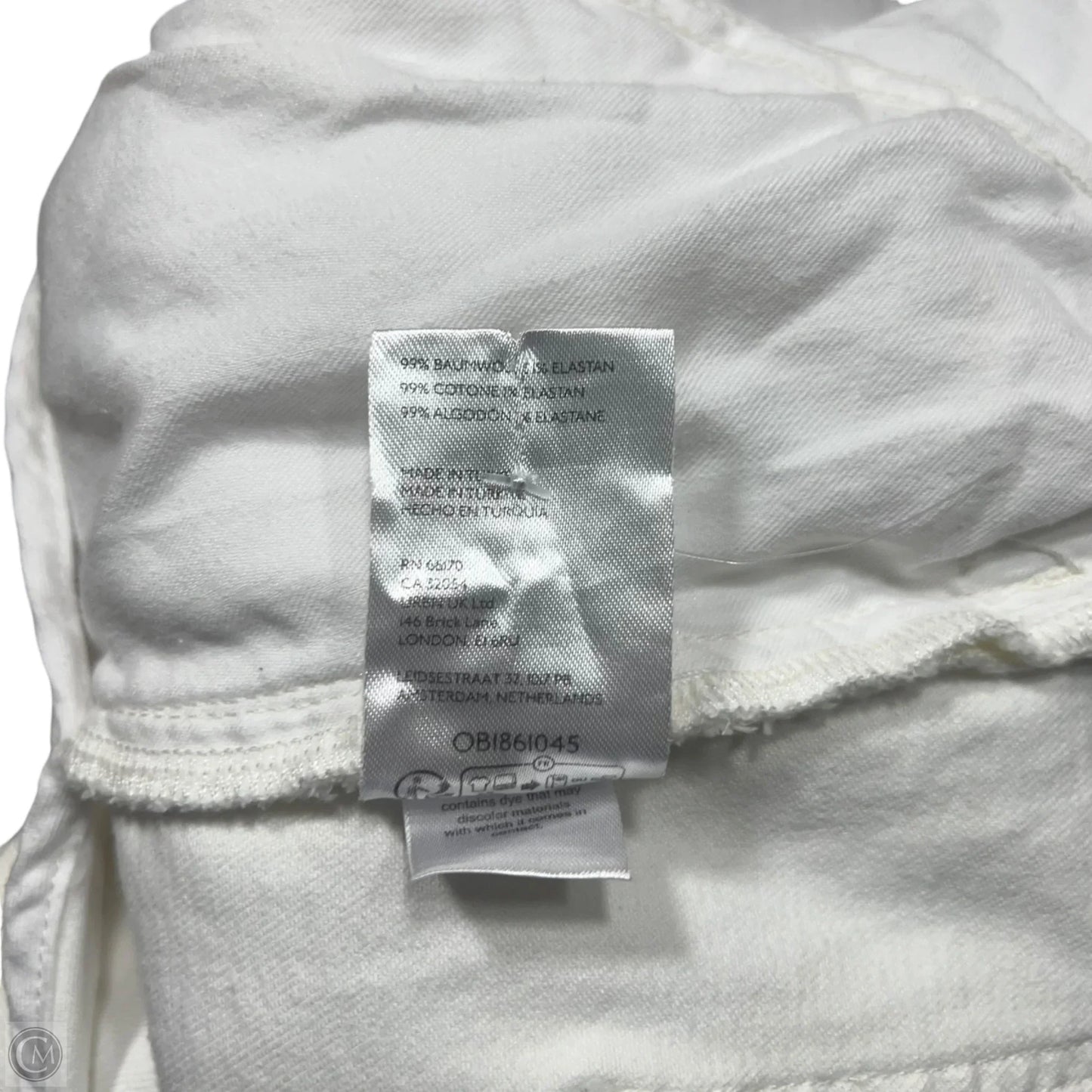 Jeans Wide Leg By Maeve In Cream Denim, Size: 14