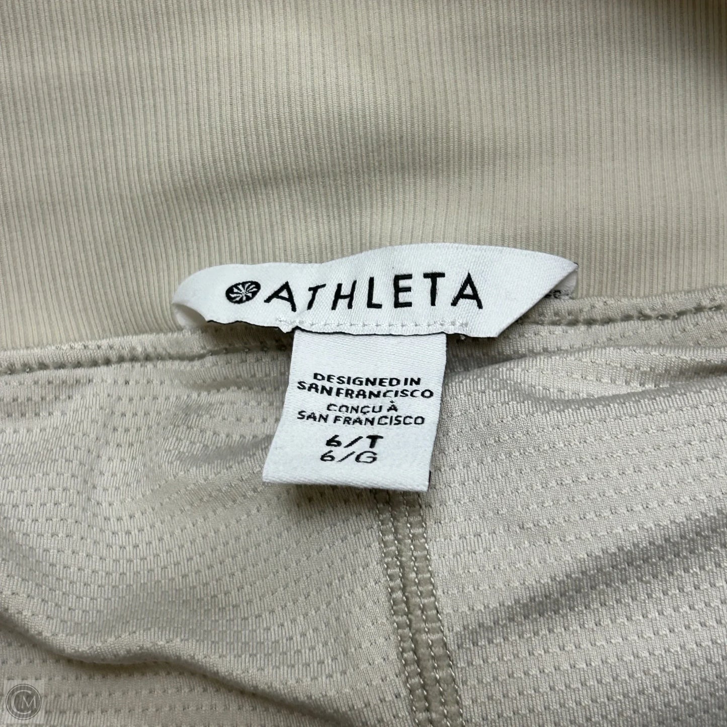 Athletic Skort By Athleta In Tan, Size: 6