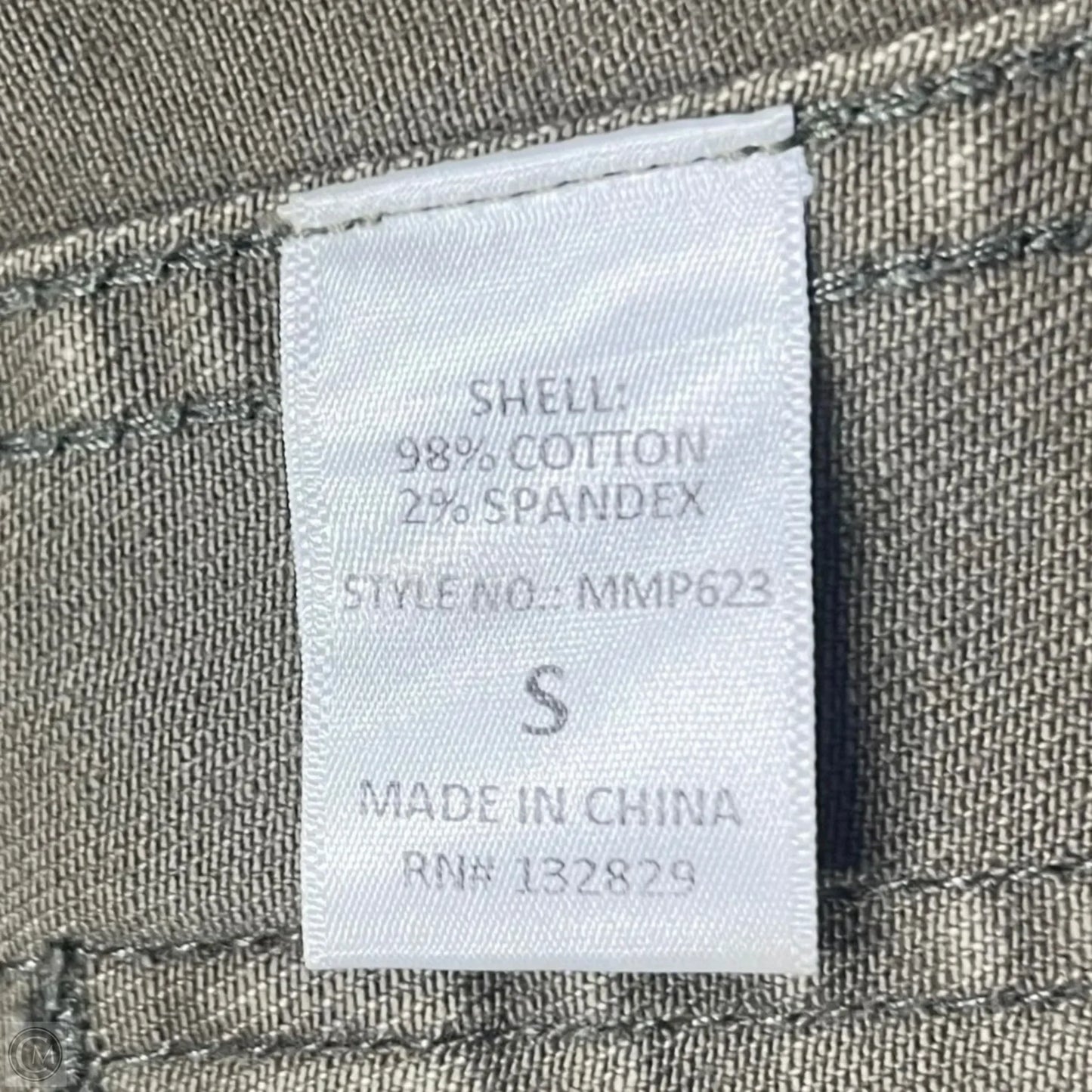 Jeans Flared By Miou Muse In Green Denim, Size: 4