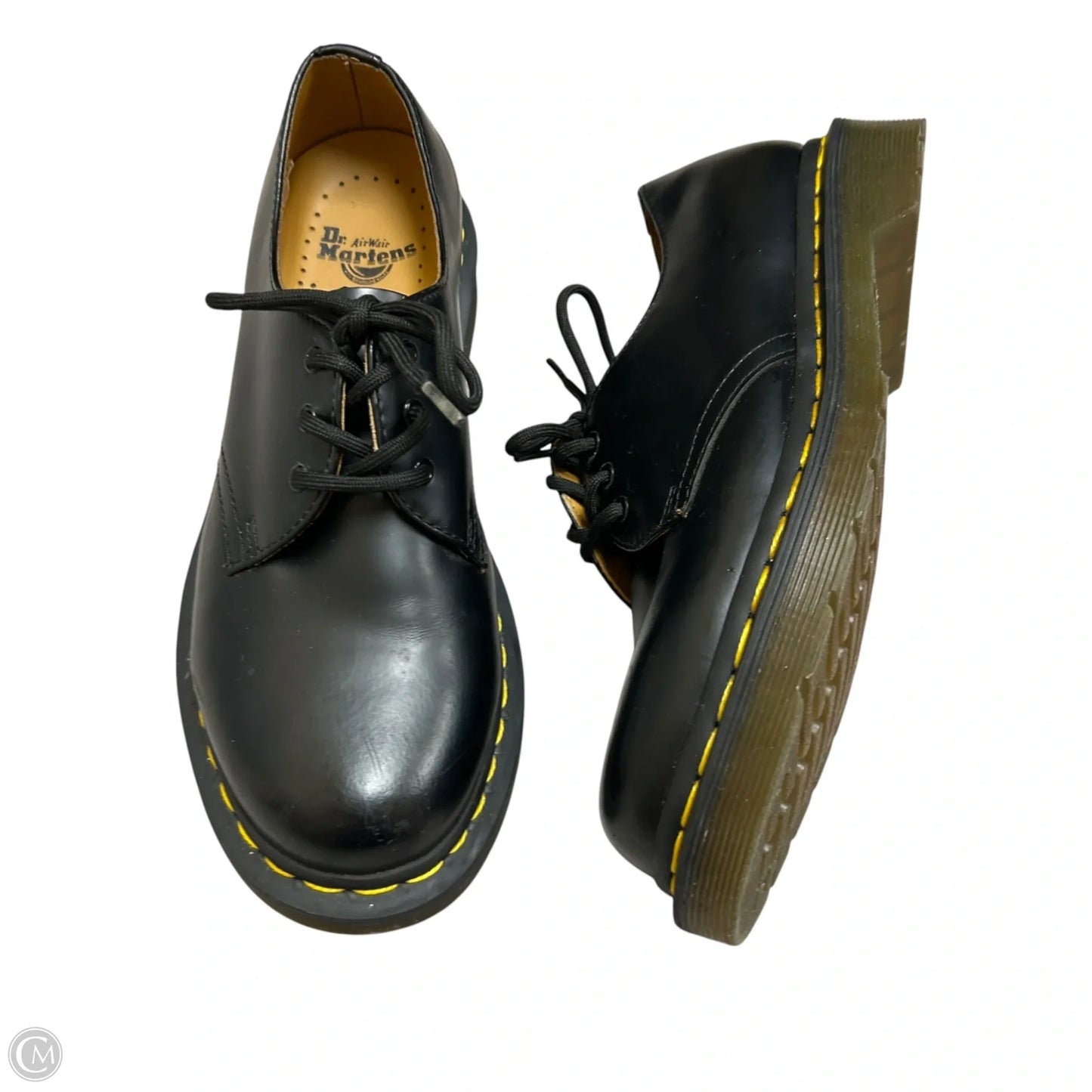 Shoes Heels Platform By Dr Martens In Black, Size: 7