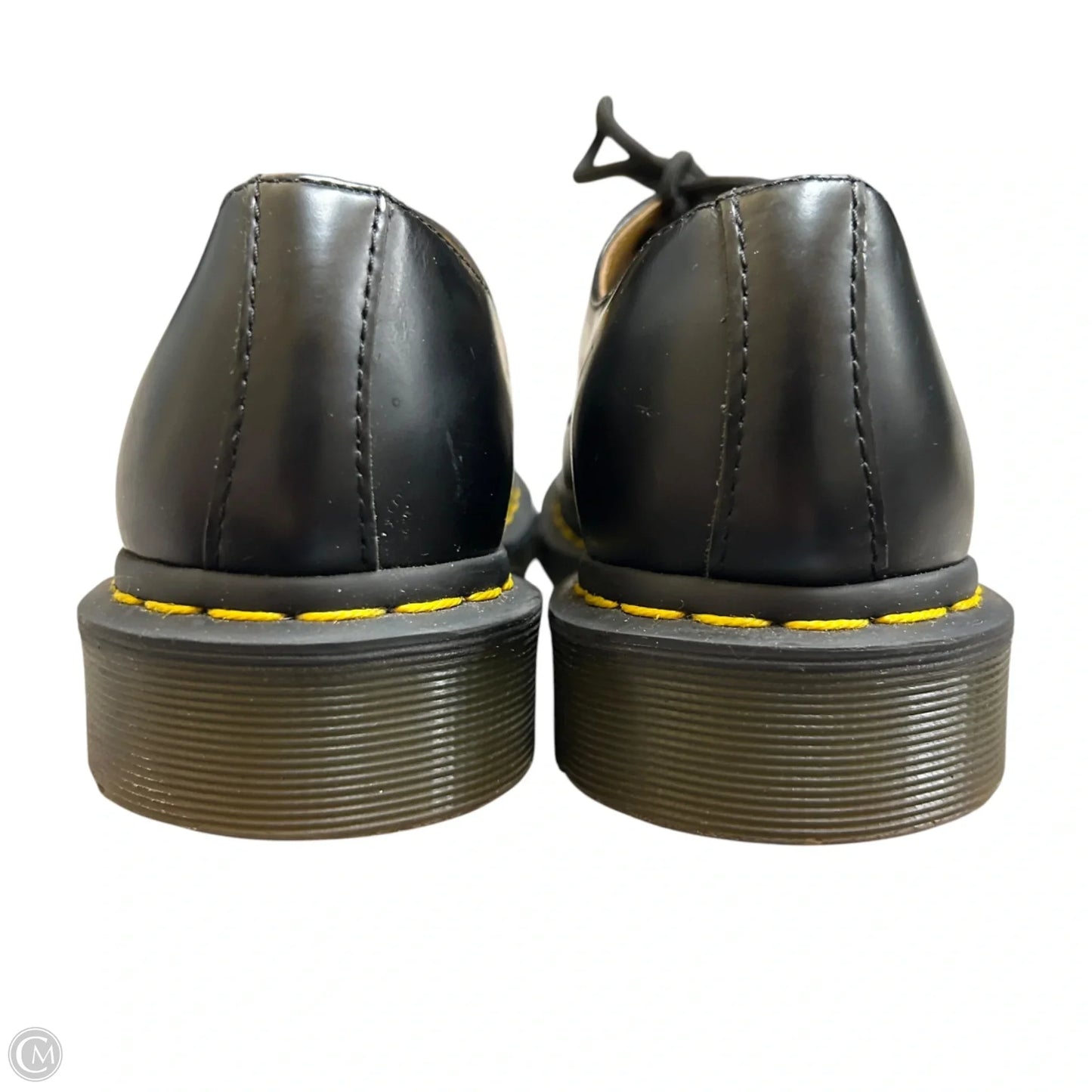 Shoes Heels Platform By Dr Martens In Black, Size: 7