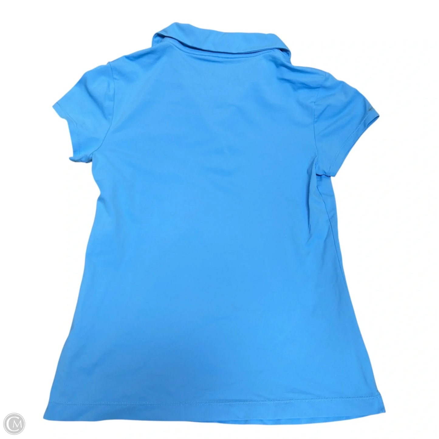 Top Short Sleeve Designer By Lilly Pulitzer In Blue, Size: S