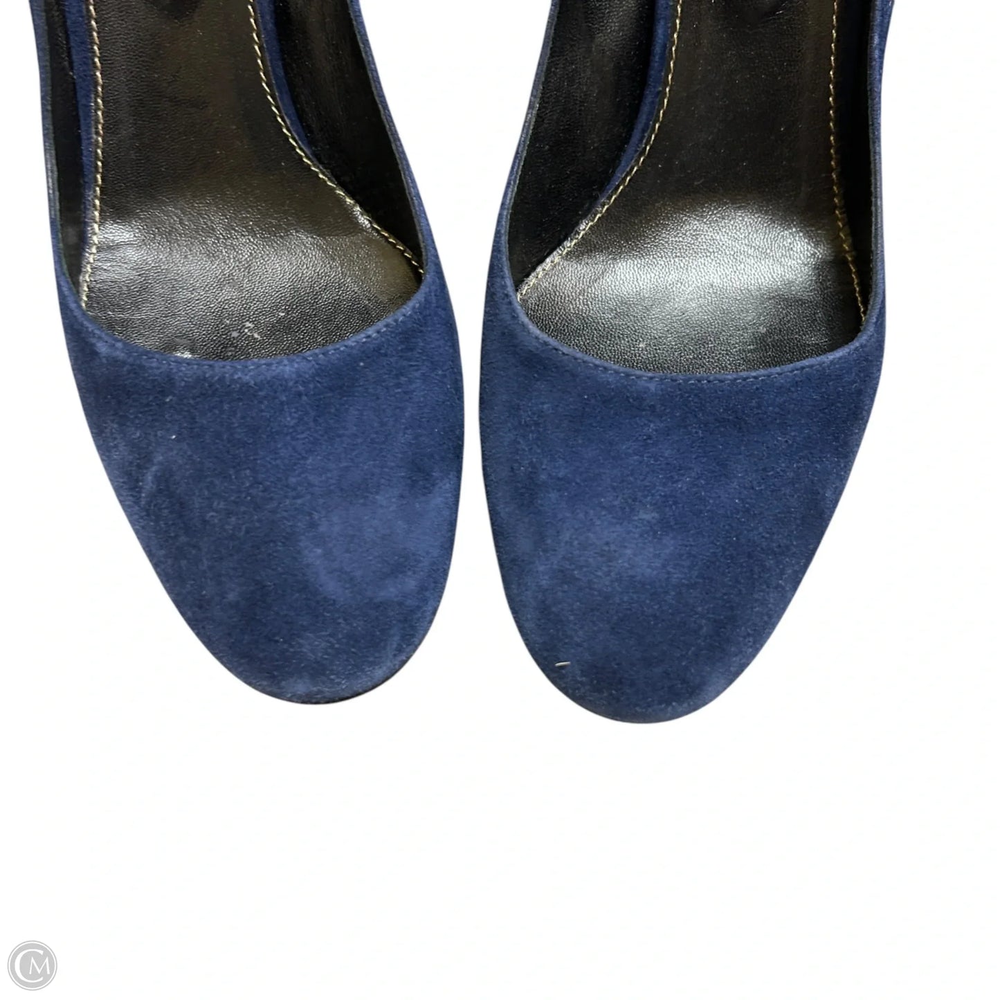 Shoes Designer By Sergio Rossi In Navy, Size: 8.5