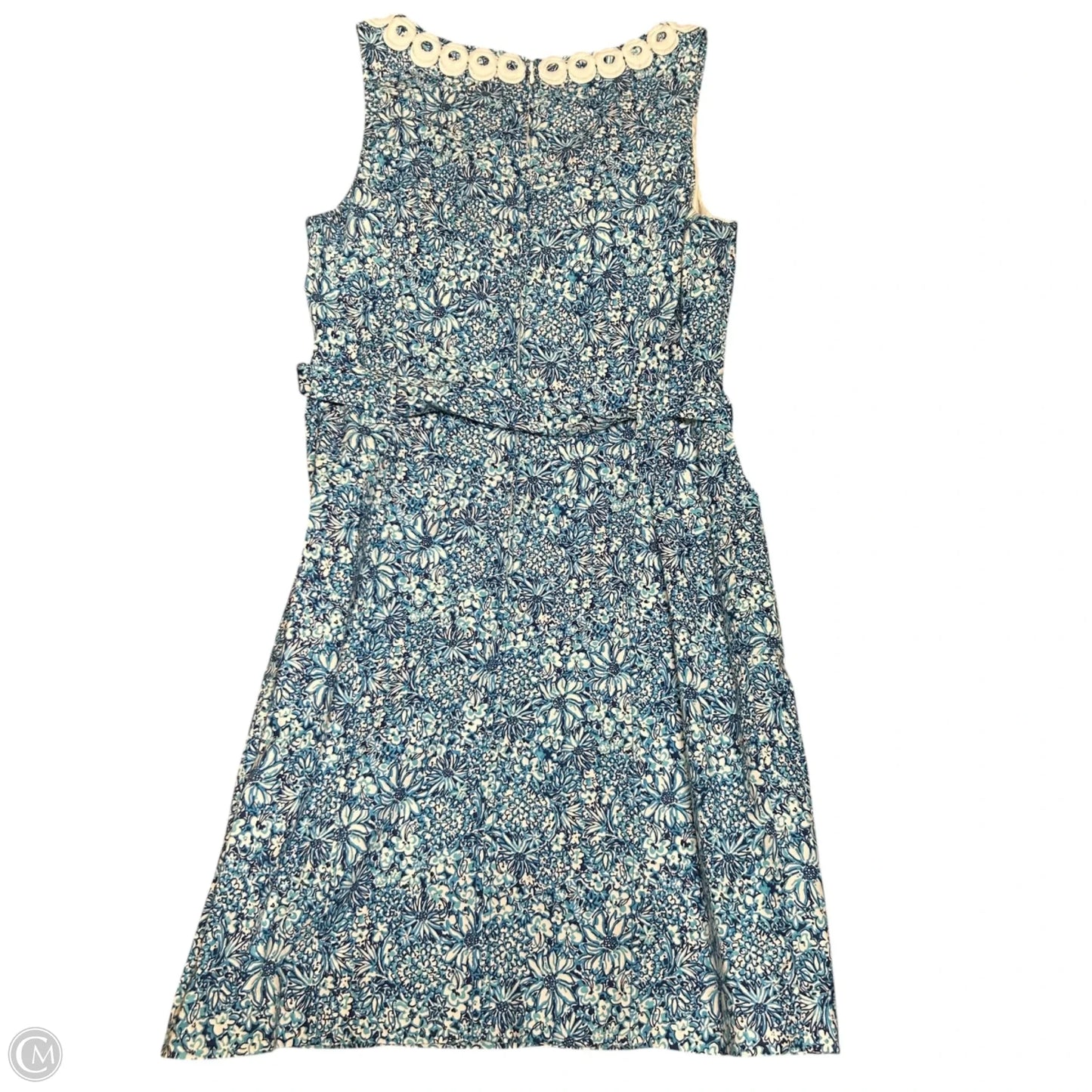 Dress Designer By Lilly Pulitzer In Blue & White, Size: Xs