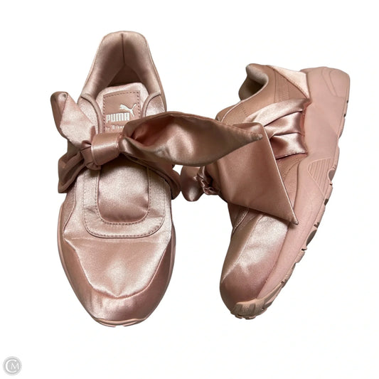 Shoes Sneakers By Puma In Pink, Size: 8
