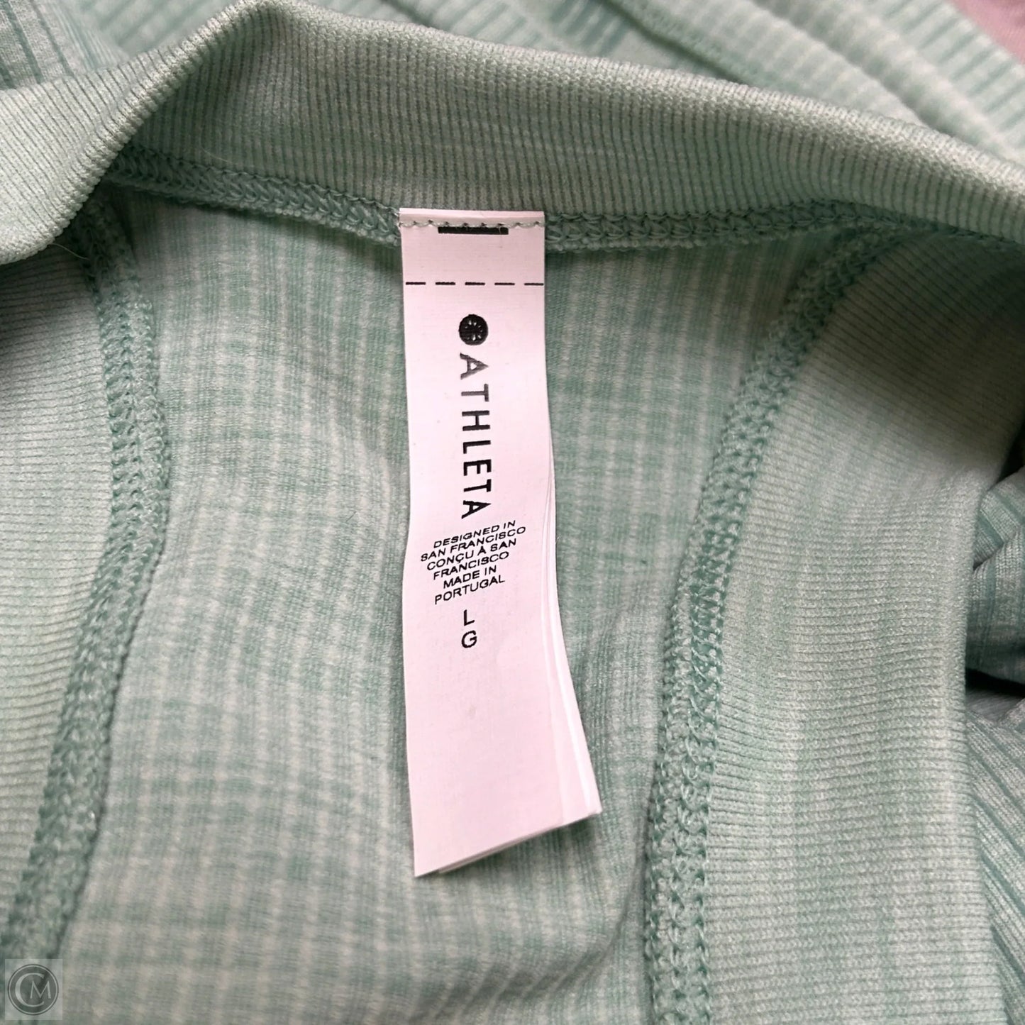 Athletic Tank Top By Athleta In Green, Size: L