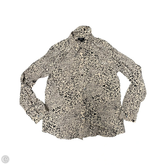 Top Long Sleeve By Rails In Leopard Print, Size: S