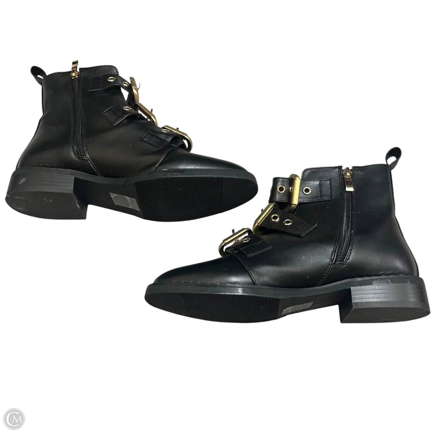 Boots Ankle Heels By Azalea Wang In Black, Size: 8